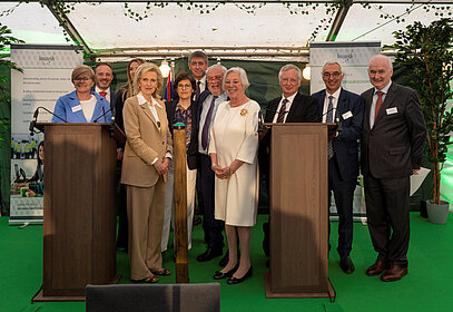 [Translate to Dutch:] Princess Astrid marked the start of construction of Rivenhall