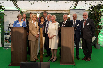 Princess Astrid marked the start of construction of Rivenhall